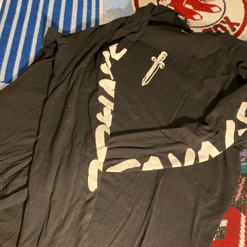 Rare Young and Reckless 21 Savage Long-Sleeved T-Shirt Size XL